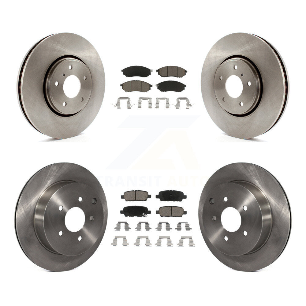 [Avant + Arrière] Kit de Disque et plaquette (céramique) de frein pour INFINITI FX35 FX37 QX70 FX45 K8C-100899