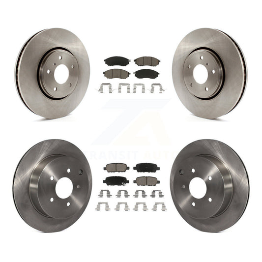 [Avant + Arrière] Kit de Disque et plaquette (céramique) de frein pour INFINITI FX35 FX37 QX70 FX45 K8C-100899