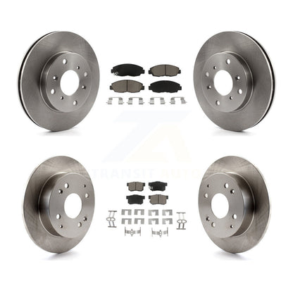 [Avant + Arrière] Kit de Disque et plaquette (céramique) de frein pour 1998-2002 Honda Accord Sedan avec 2.3L K8C-100901