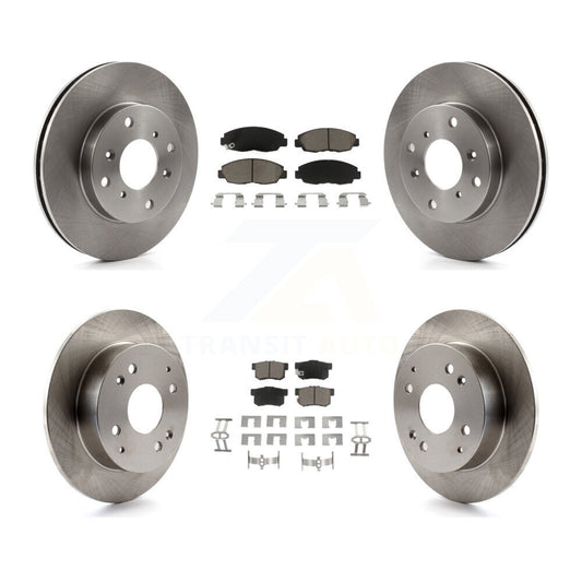 [Avant + Arrière] Kit de Disque et plaquette (céramique) de frein pour 1998-2002 Honda Accord Sedan avec 2.3L K8C-100901
