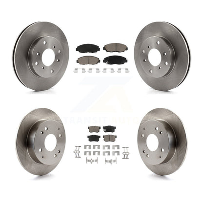 [Avant + Arrière] Kit de Disque et plaquette (céramique) de frein pour Honda Accord Acura CL K8C-100902