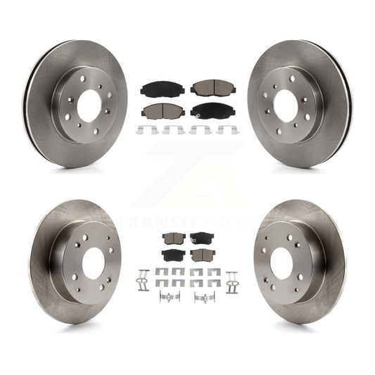 [Avant + Arrière] Kit de Disque et plaquette (céramique) de frein pour Honda Accord Acura CL K8C-100902