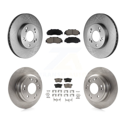 [Avant + Arrière] Kit de Disque et plaquette (céramique) de frein pour Acura Honda Odyssey Legend RL Isuzu Oasis K8C-100903