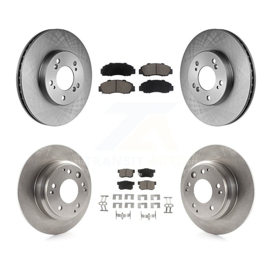 [Avant + Arrière] Kit de Disque et plaquette (céramique) de frein pour Acura Honda Odyssey Legend RL Isuzu Oasis K8C-100903