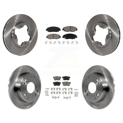 [Avant + Arrière] Kit de Disque et plaquette (céramique) de frein pour Honda Accord Acura CL K8C-100904