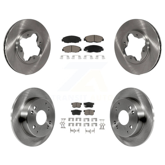 [Avant + Arrière] Kit de Disque et plaquette (céramique) de frein pour Honda Accord Acura CL K8C-100904