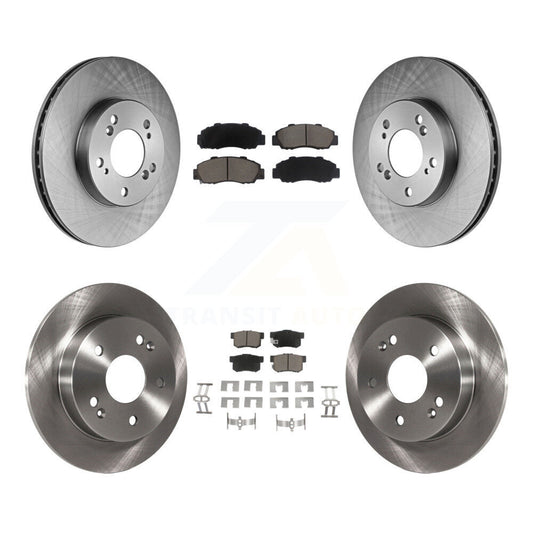 [Avant + Arrière] Kit de Disque et plaquette (céramique) de frein pour 1997-2001 Honda Prelude K8C-100905