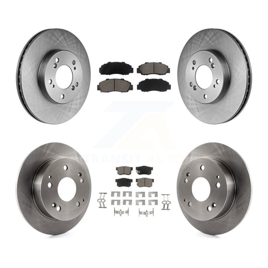 [Avant + Arrière] Kit de Disque et plaquette (céramique) de frein pour 1997-2001 Acura Integra Type R K8C-100907