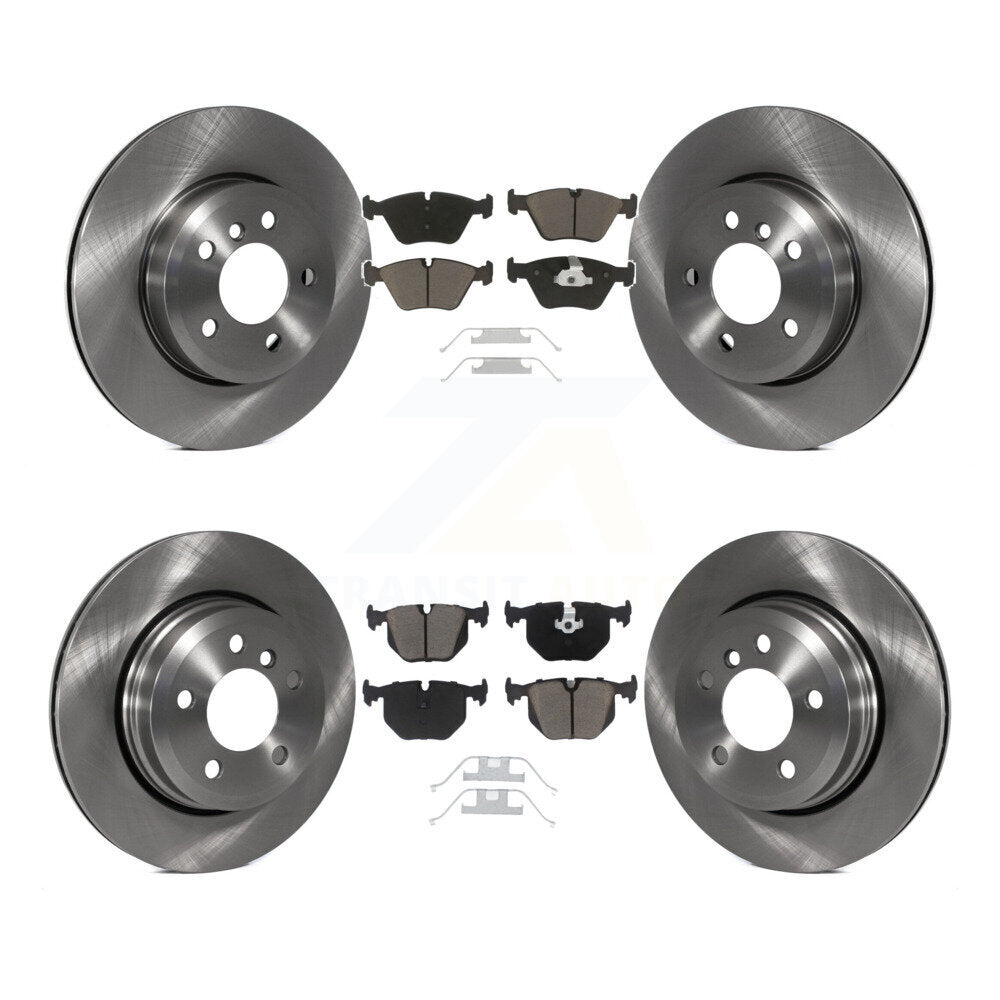 [Avant + Arrière] Kit de Disque et plaquette (céramique) de frein pour 2004-2010 BMW X3 K8C-100912