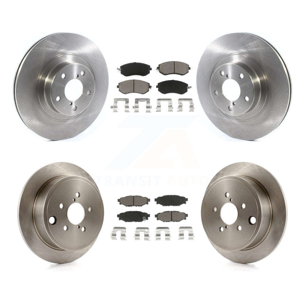 [Avant + Arrière] Kit de Disque et plaquette (céramique) de frein pour Subaru Impreza Outback Forester Legacy K8C-100916