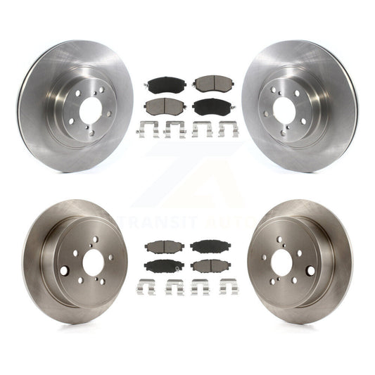 [Avant + Arrière] Kit de Disque et plaquette (céramique) de frein pour Subaru Impreza Outback Forester Legacy K8C-100916