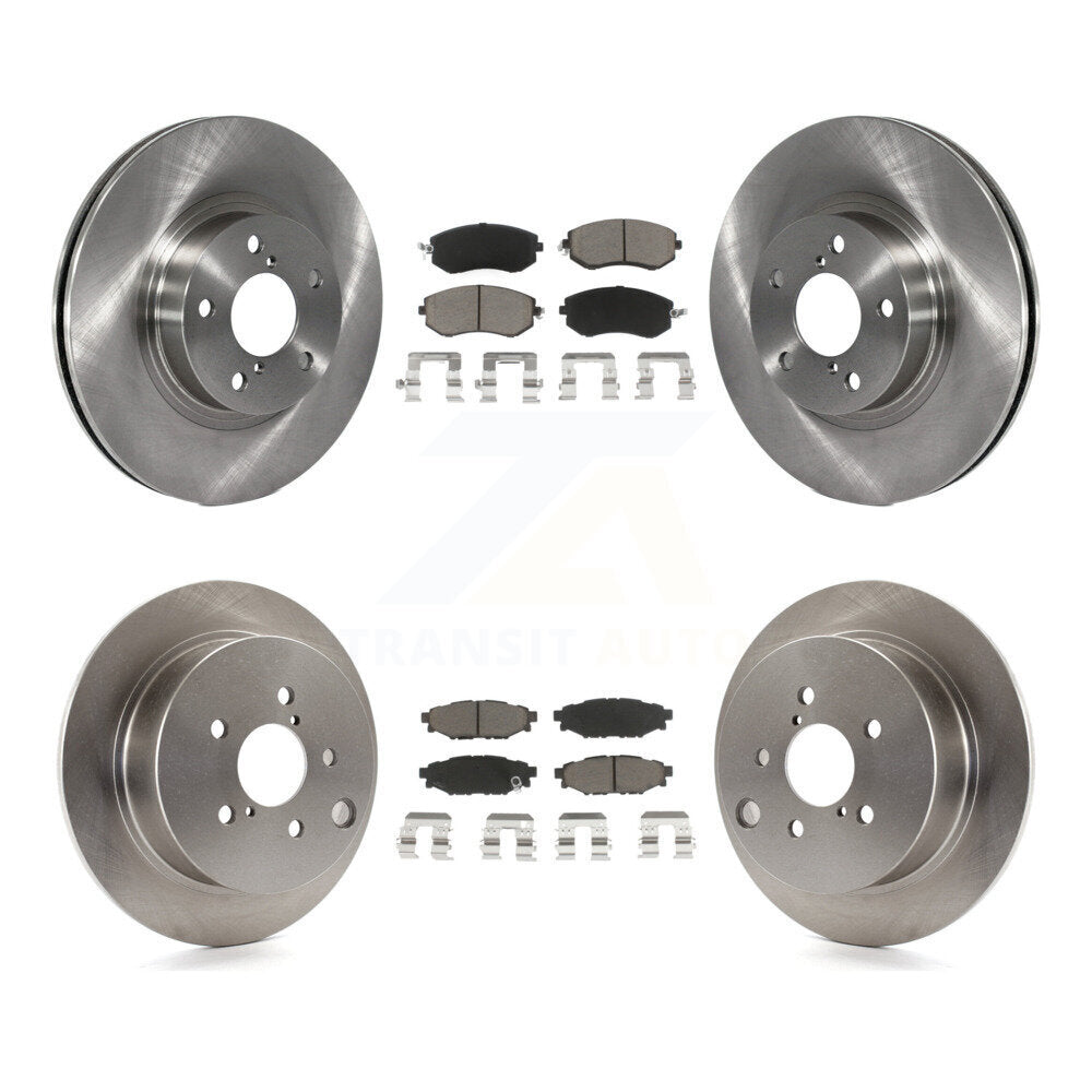 [Avant + Arrière] Kit de Disque et plaquette (céramique) de frein pour Subaru Impreza K8C-100917