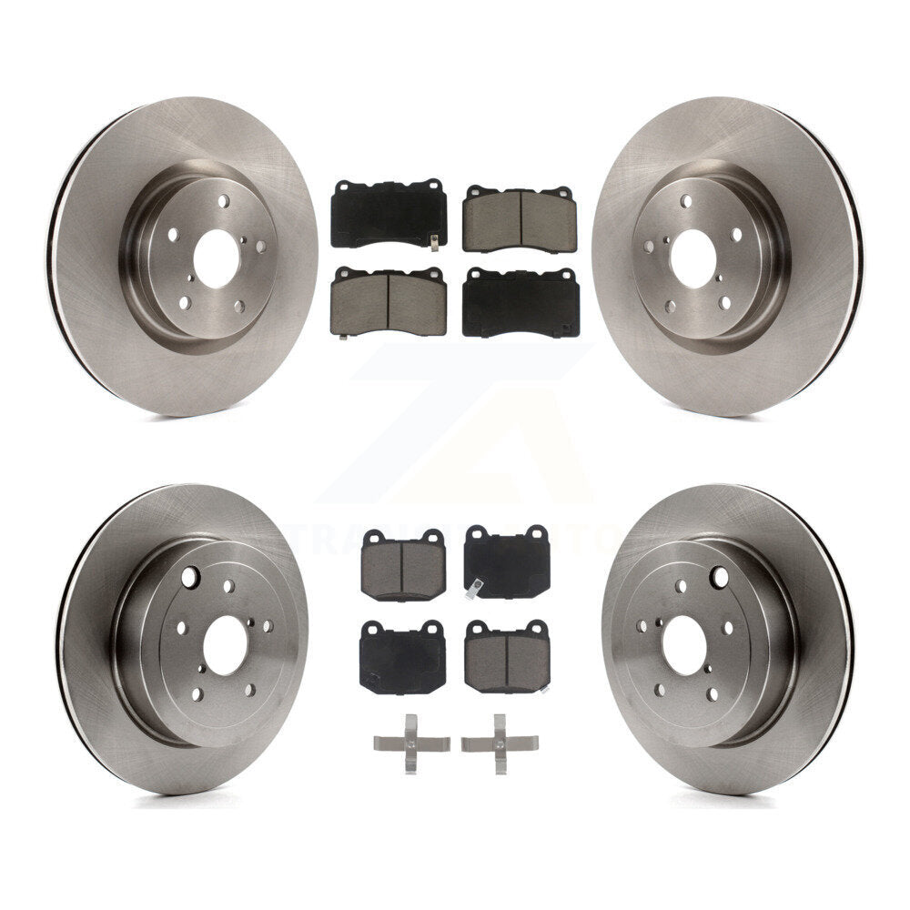 [Avant + Arrière] Kit de Disque et plaquette (céramique) de frein pour Subaru Impreza WRX STI K8C-100918