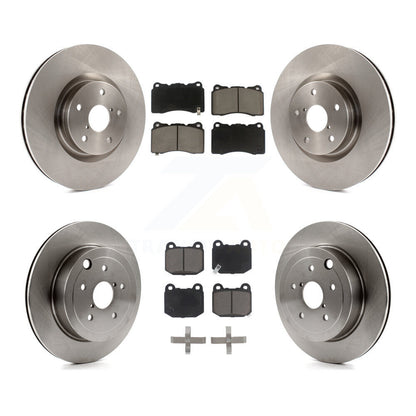 [Avant + Arrière] Kit de Disque et plaquette (céramique) de frein pour Subaru Impreza WRX STI K8C-100918