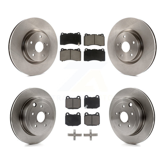 [Avant + Arrière] Kit de Disque et plaquette (céramique) de frein pour Subaru Impreza WRX STI K8C-100918