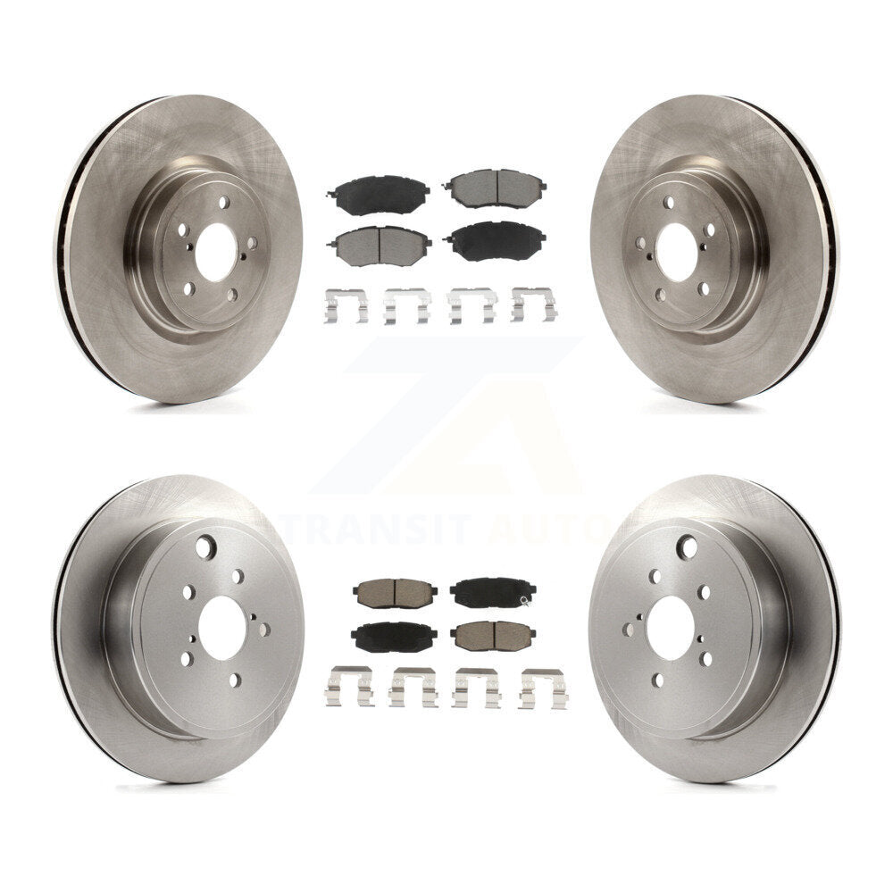 [Avant + Arrière] Kit de Disque et plaquette (céramique) de frein pour Subaru Outback Legacy K8C-100921