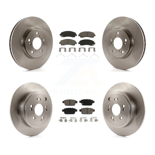 [Avant + Arrière] Kit de Disque et plaquette (céramique) de frein pour 2006-2014 Honda Ridgeline K8C-100928