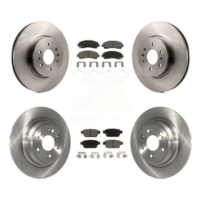 [Avant + Arrière] Kit de Disque et plaquette (céramique) de frein pour 2009-2014 Acura TL K8C-100930