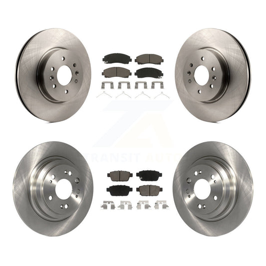 [Avant + Arrière] Kit de Disque et plaquette (céramique) de frein pour 2009-2014 Acura TL K8C-100930