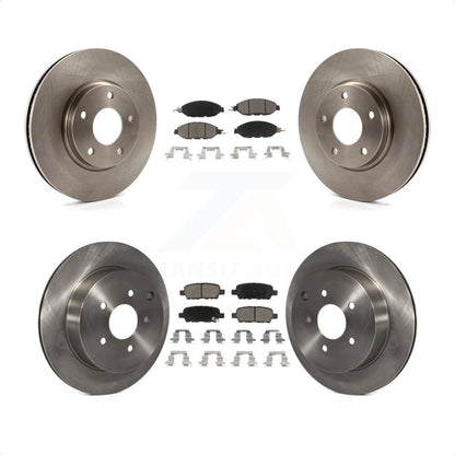 [Avant + Arrière] Kit de Disque et plaquette (céramique) de frein pour 2016 Nissan Pathfinder From 11 15 K8C-100934 par Transit Auto