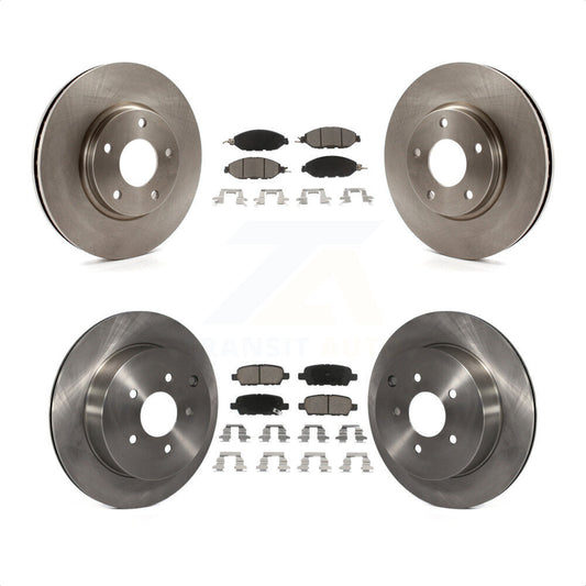 [Avant + Arrière] Kit de Disque et plaquette (céramique) de frein pour 2016 Nissan Pathfinder From 11 15 K8C-100934 par Transit Auto