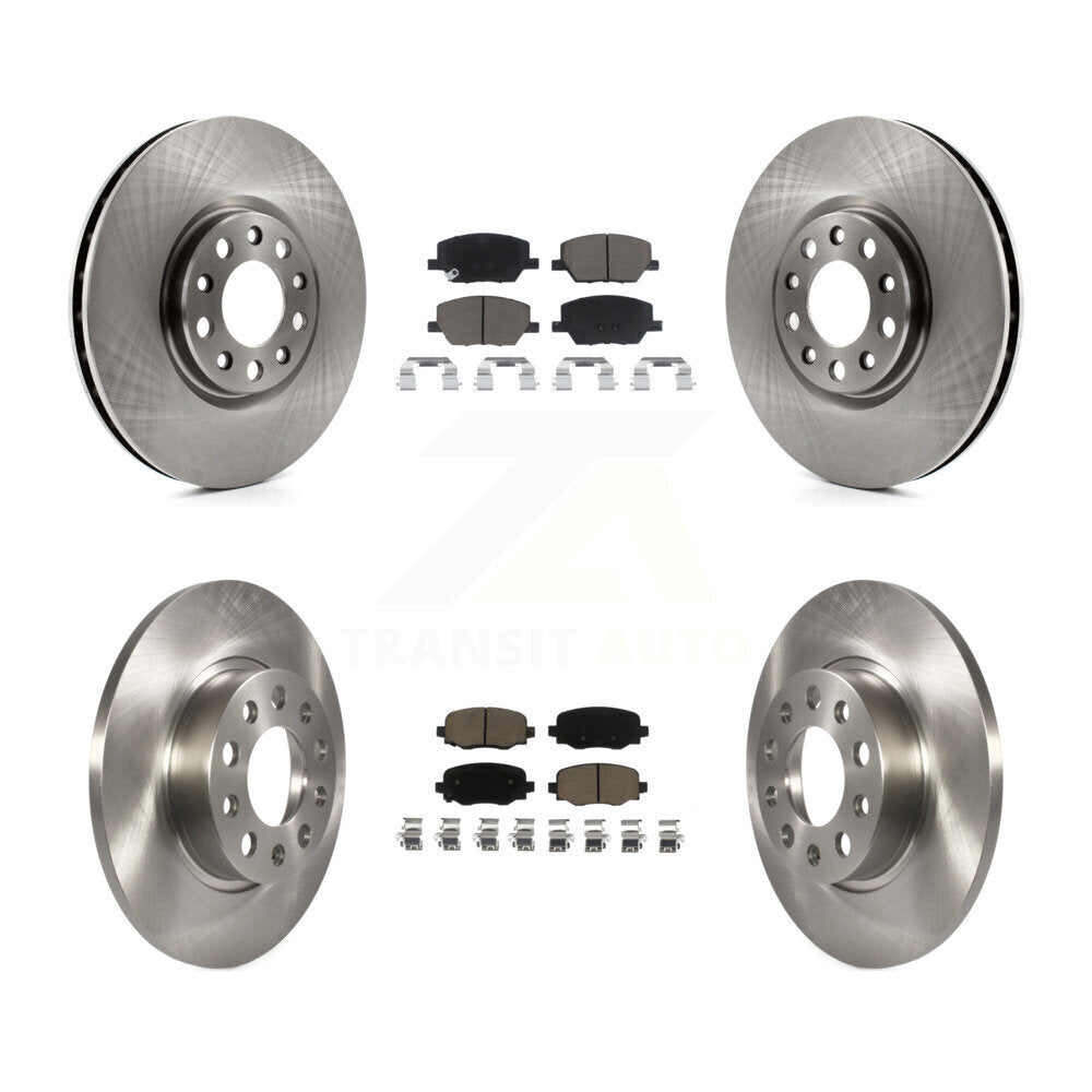 [Avant + Arrière] Kit de Disque et plaquette (céramique) de frein pour Jeep Renegade Fiat 500X K8C-100935