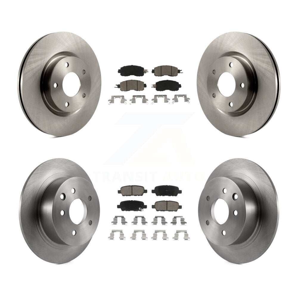 [Avant + Arrière] Kit de Disque et plaquette (céramique) de frein pour Nissan Altima K8C-100937