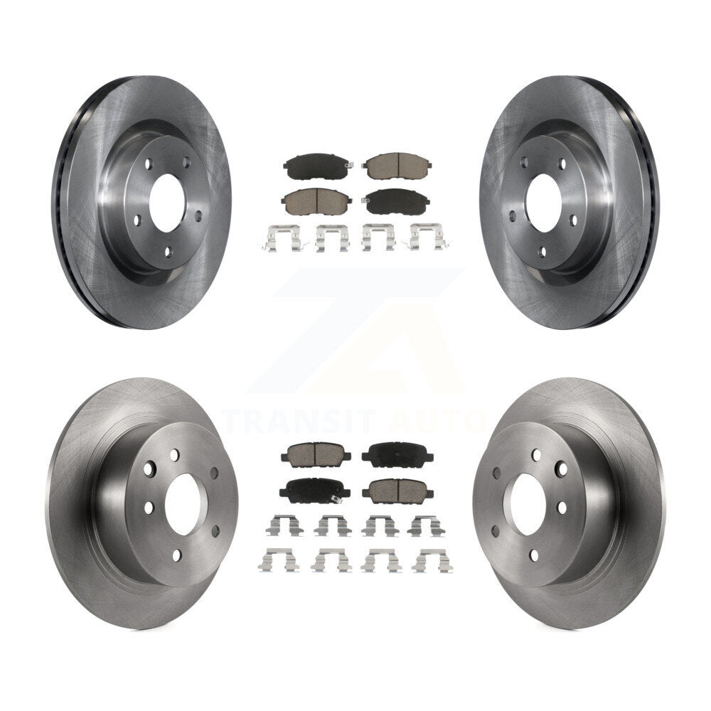 [Avant + Arrière] Kit de Disque et plaquette (céramique) de frein pour Nissan Altima K8C-100938