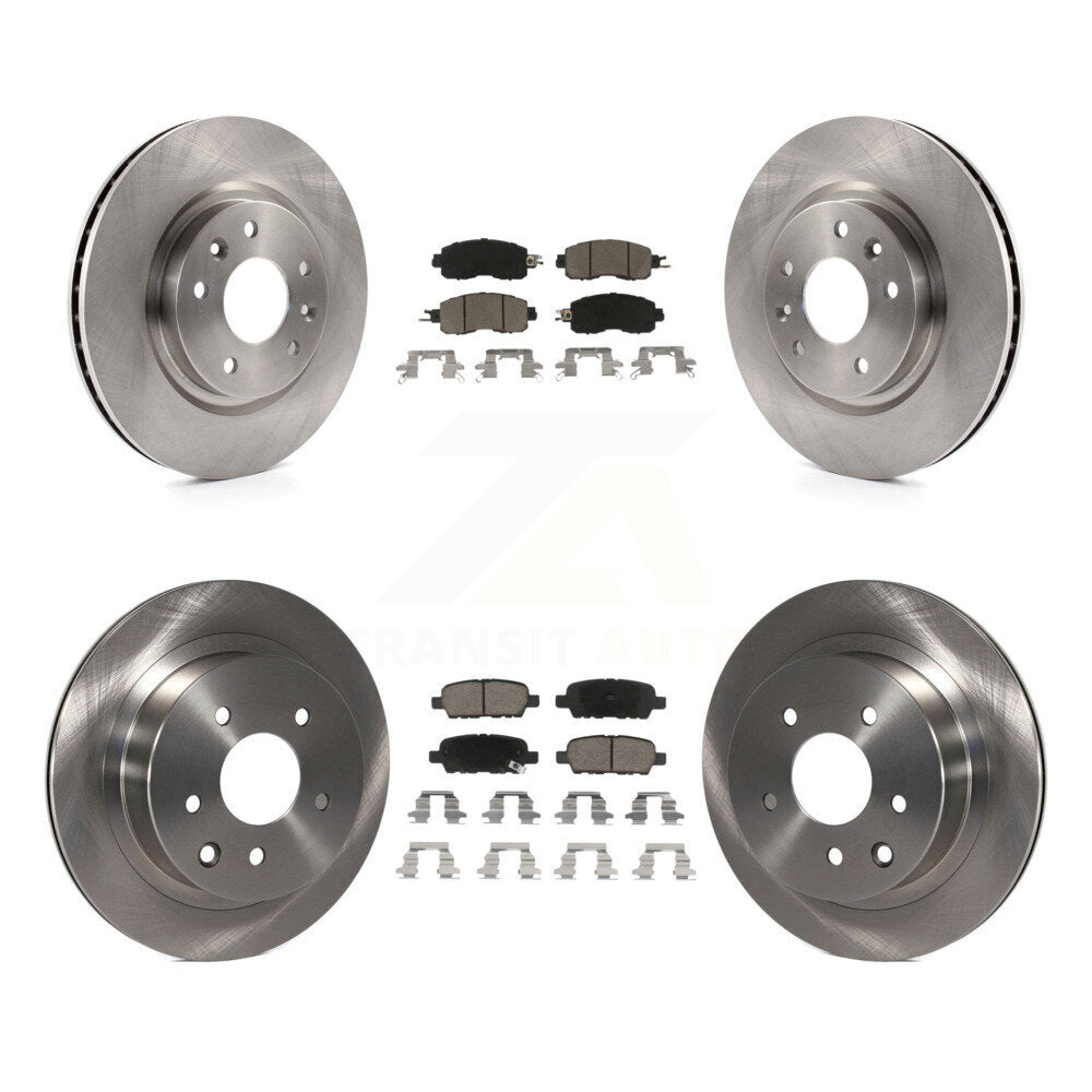 [Avant + Arrière] Kit de Disque et plaquette (céramique) de frein pour Nissan LEAF K8C-100939