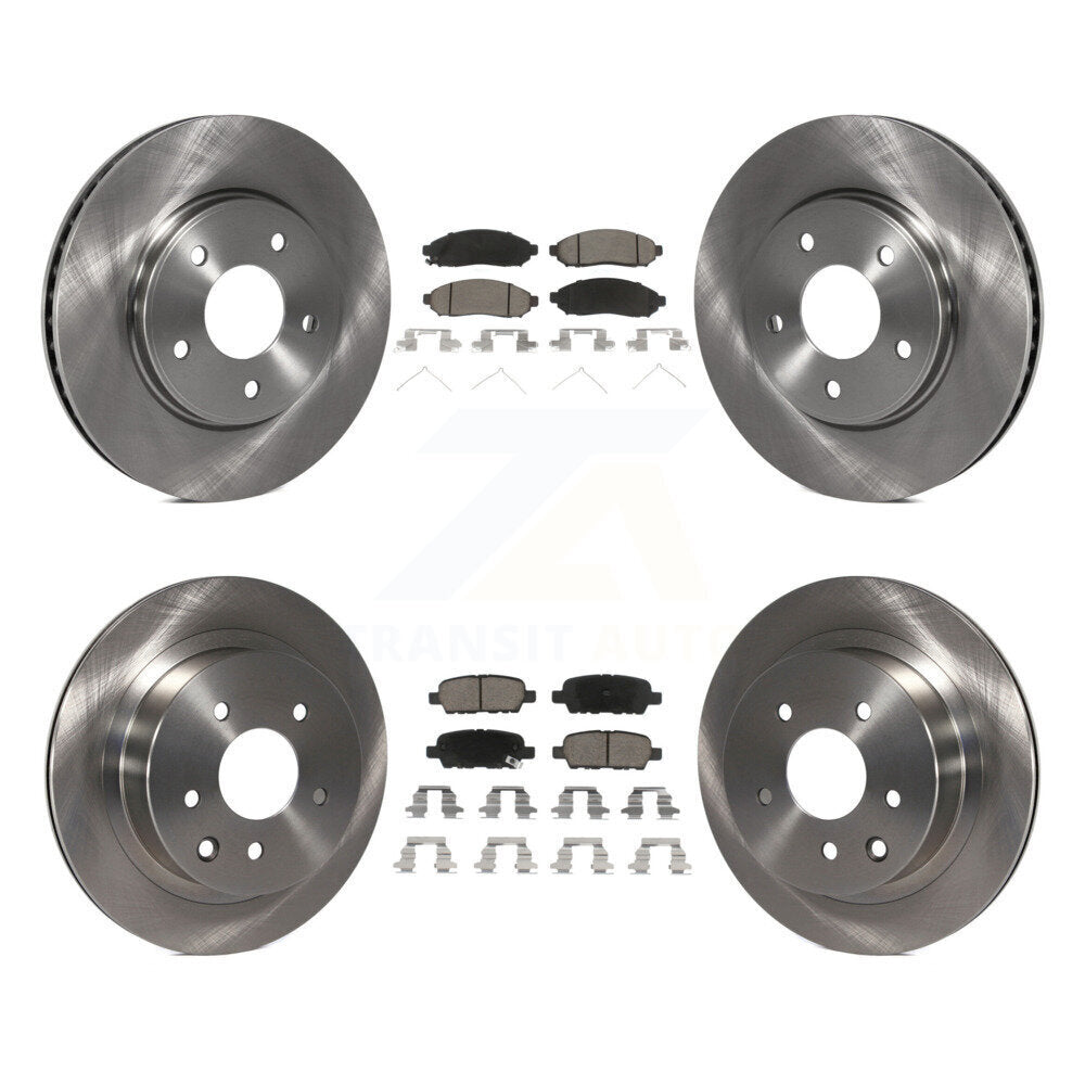 [Avant + Arrière] Kit de Disque et plaquette (céramique) de frein pour Nissan LEAF K8C-100940