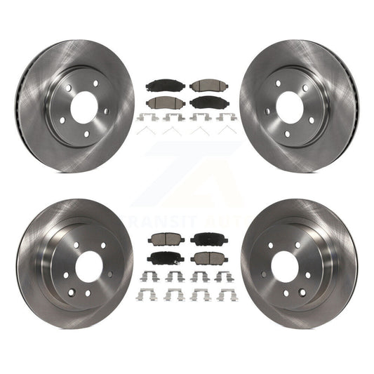 [Avant + Arrière] Kit de Disque et plaquette (céramique) de frein pour Nissan LEAF K8C-100940