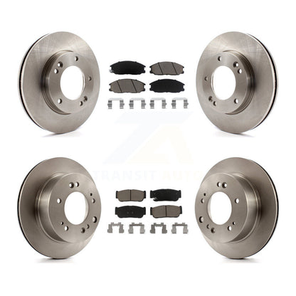 [Avant + Arrière] Kit de Disque et plaquette (céramique) de frein pour 2007-2009 Kia Sorento K8C-100945