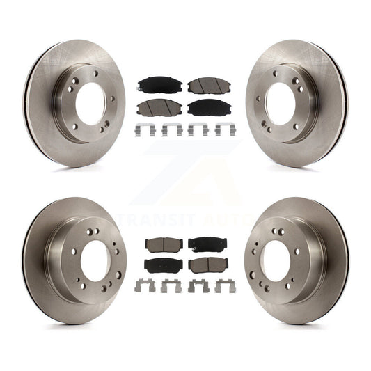 [Avant + Arrière] Kit de Disque et plaquette (céramique) de frein pour 2007-2009 Kia Sorento K8C-100945