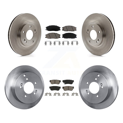 [Avant + Arrière] Kit de Disque et plaquette (céramique) de frein pour 2001-2006 Hyundai Santa Fe avec 294mm Diameter Rotor K8C-100946