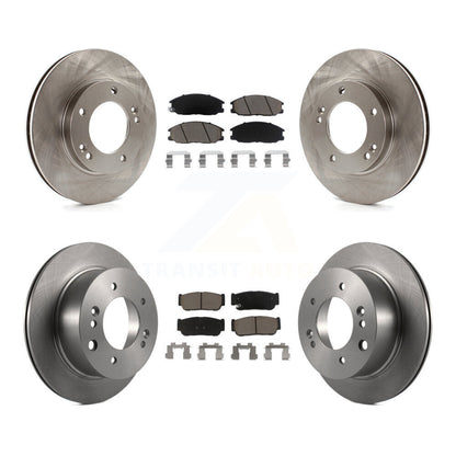 [Avant + Arrière] Kit de Disque et plaquette (céramique) de frein pour 2003-2006 Kia Sorento K8C-100948
