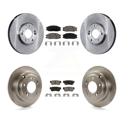 [Avant + Arrière] Kit de Disque et plaquette (céramique) de frein pour 2004-2006 Kia Amanti K8C-100949