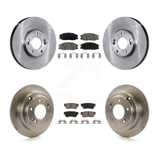 [Avant + Arrière] Kit de Disque et plaquette (céramique) de frein pour 2004-2006 Kia Amanti K8C-100949