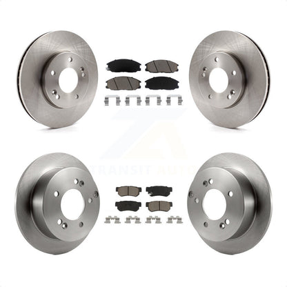 [Avant + Arrière] Kit de Disque et plaquette (céramique) de frein pour Hyundai XG350 XG300 K8C-100951 par Transit Auto