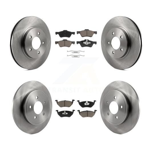 [Avant + Arrière] Kit de Disque et plaquette (céramique) de frein pour Ford Escape Mercury Mariner Mazda Tribute K8C-100956
