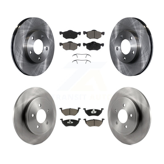 [Avant + Arrière] Kit de Disque et plaquette (céramique) de frein pour Mazda Tribute Mercury Mariner K8C-100958