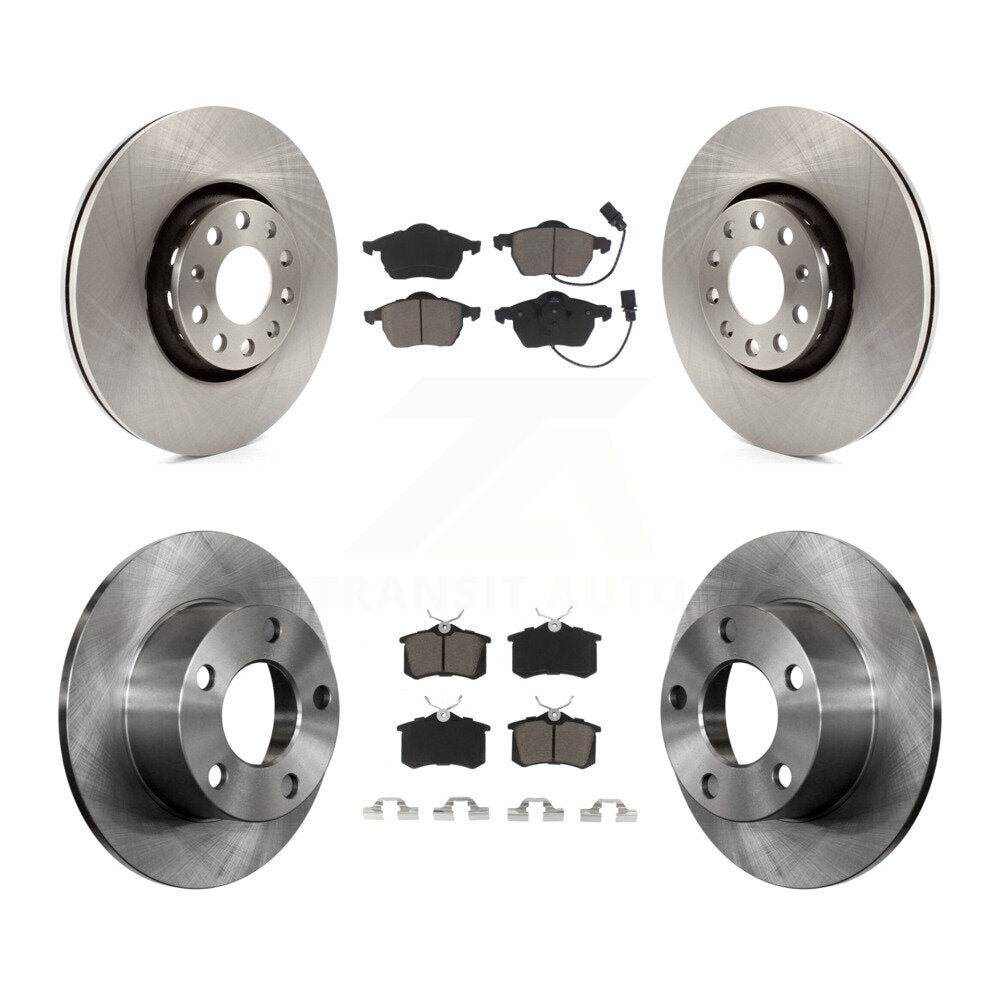 [Avant + Arrière] Kit de Disque et plaquette (céramique) de frein pour Audi A6 avec 312mm Diameter Rotor K8C-100960