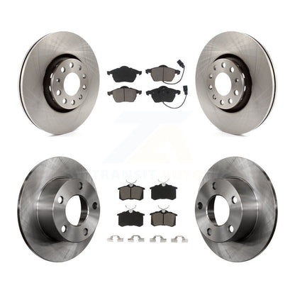 [Avant + Arrière] Kit de Disque et plaquette (céramique) de frein pour Audi A6 avec 312mm Diameter Rotor K8C-100960