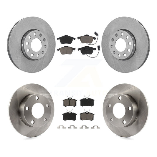 [Avant + Arrière] Kit de Disque et plaquette (céramique) de frein pour Volkswagen Passat Audi A4 K8C-100961