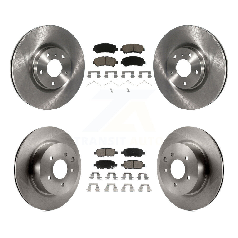 [Avant + Arrière] Kit de Disque et plaquette (céramique) de frein pour Nissan Maxima K8C-100969