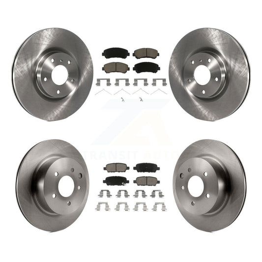 [Avant + Arrière] Kit de Disque et plaquette (céramique) de frein pour Nissan Maxima K8C-100969