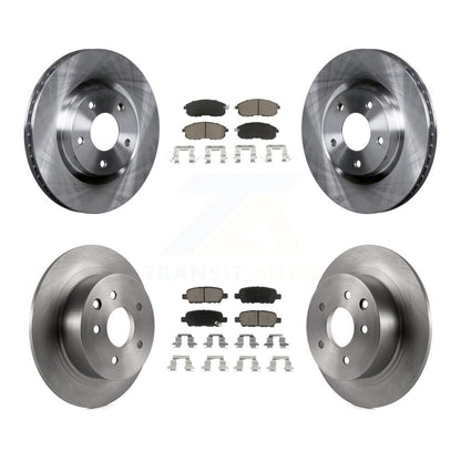 [Avant + Arrière] Kit de Disque et plaquette (céramique) de frein pour 2007-2012 Nissan Sentra SE-R K8C-100971