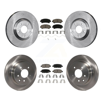 [Avant + Arrière] Kit de Disque et plaquette (céramique) de frein pour 2014-2017 Nissan Juke Nismo RS K8C-100972