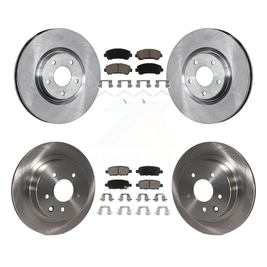 [Avant + Arrière] Kit de Disque et plaquette (céramique) de frein pour 2014-2017 Nissan Juke Nismo RS K8C-100972