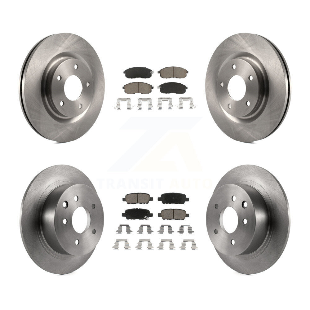 [Avant + Arrière] Kit de Disque et plaquette (céramique) de frein pour Nissan Sentra Juke K8C-100973