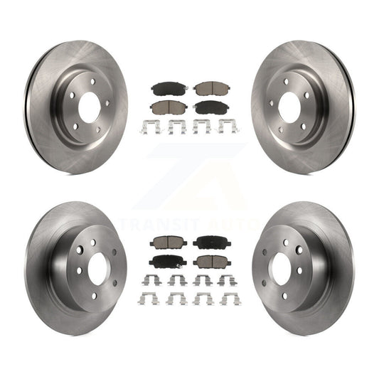 [Avant + Arrière] Kit de Disque et plaquette (céramique) de frein pour Nissan Sentra Juke K8C-100973